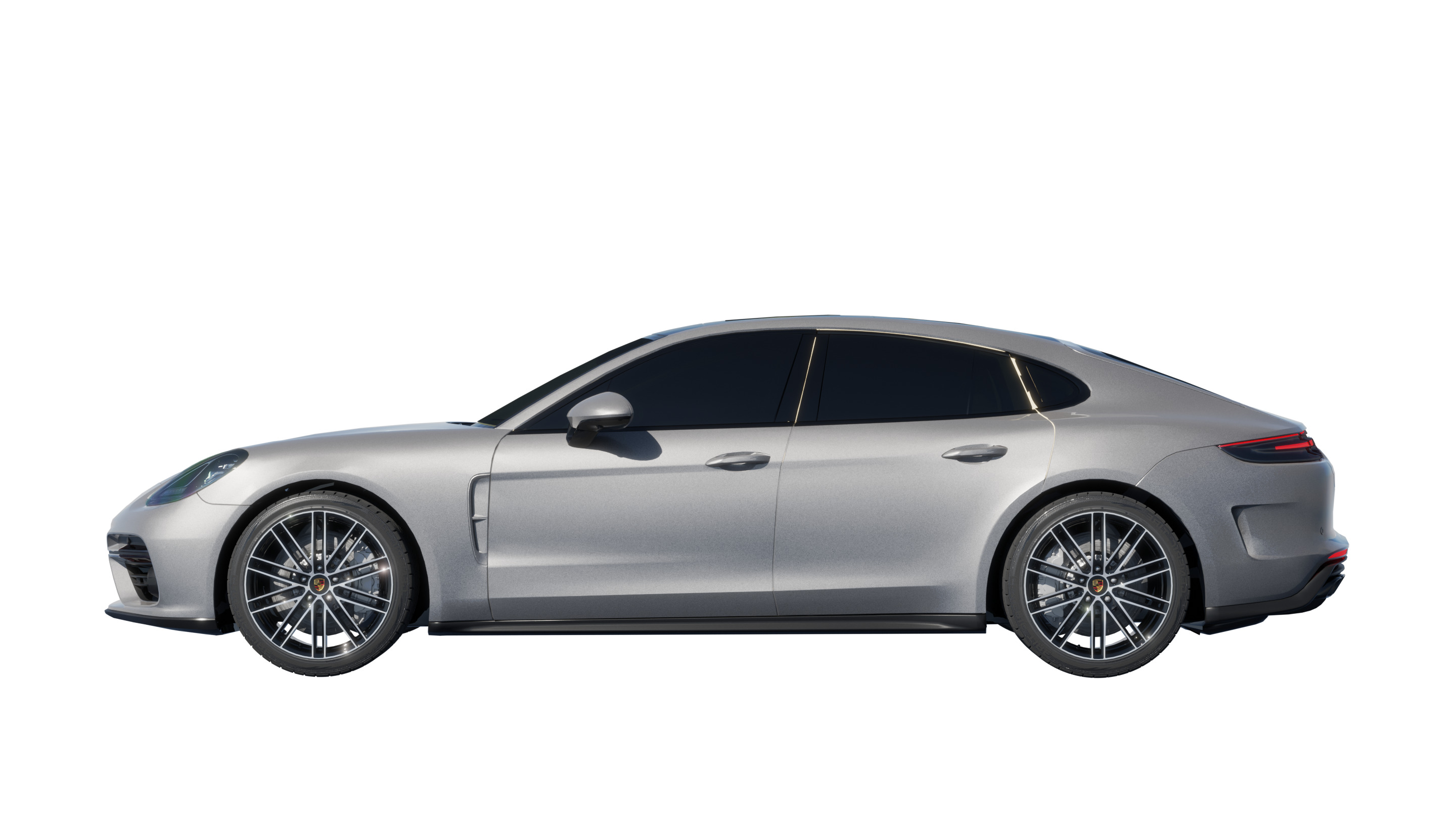 Car Rigged - Porsche Panamera 3D model_6