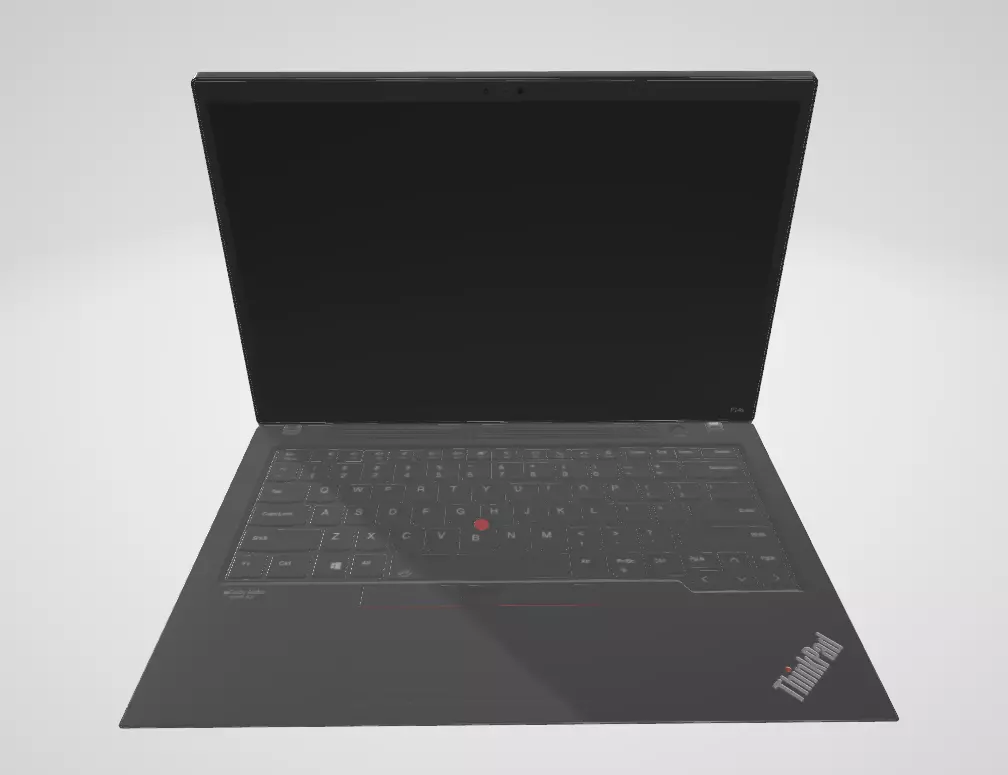 Laptop Lenovo ThinkPad 3D model