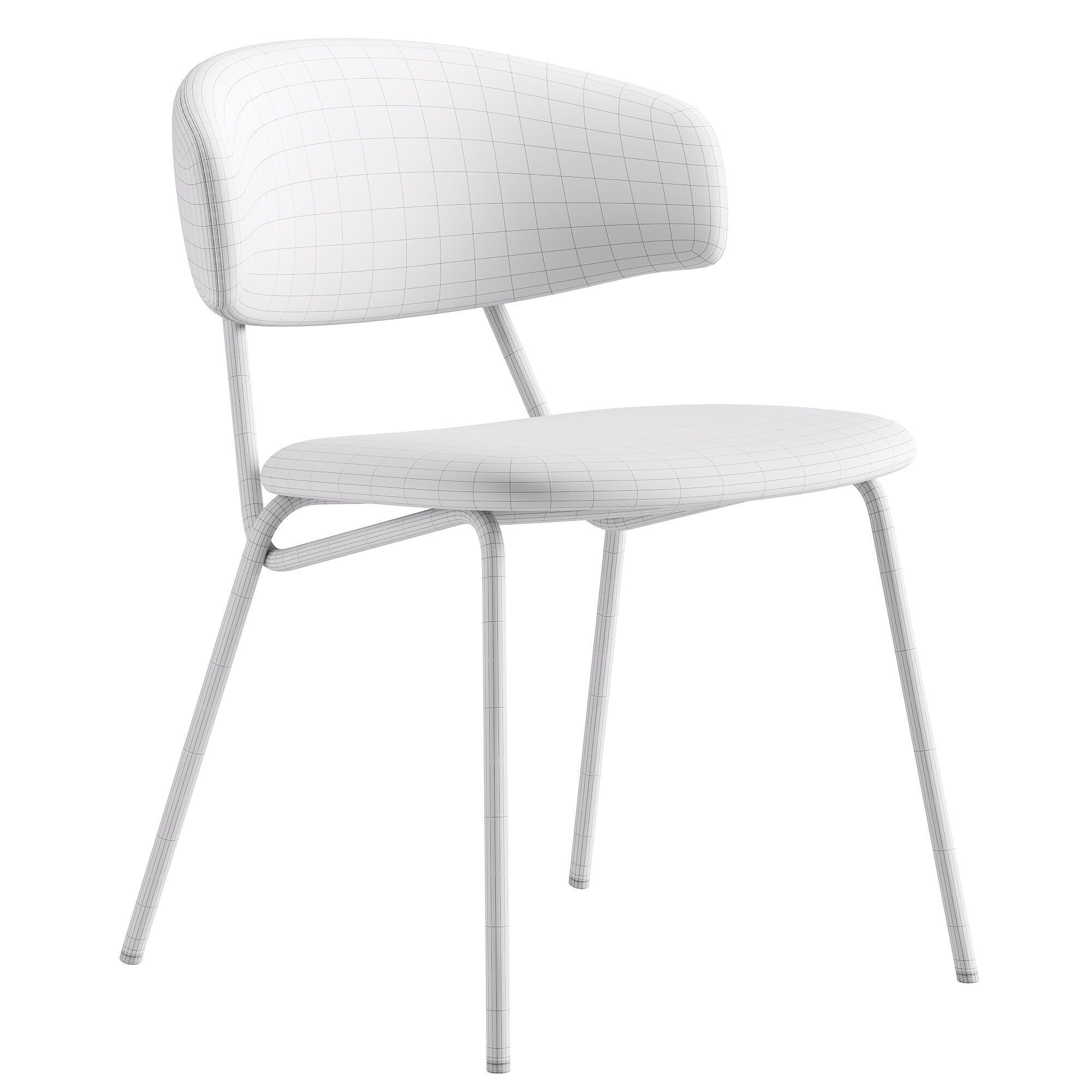 Avignon Chair by Deephouse 3D model_6