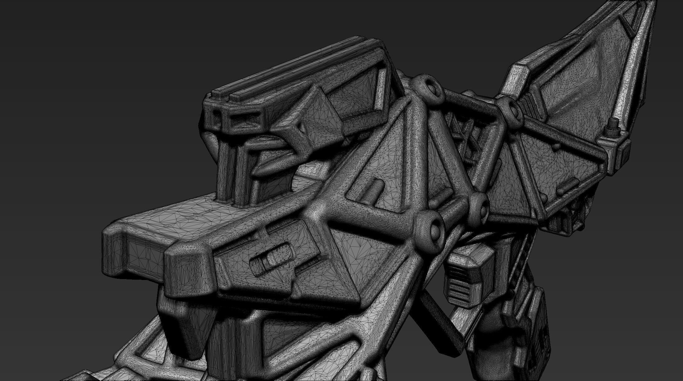 3D Printable Sci-Fi Weapon Part 4 3D model_8