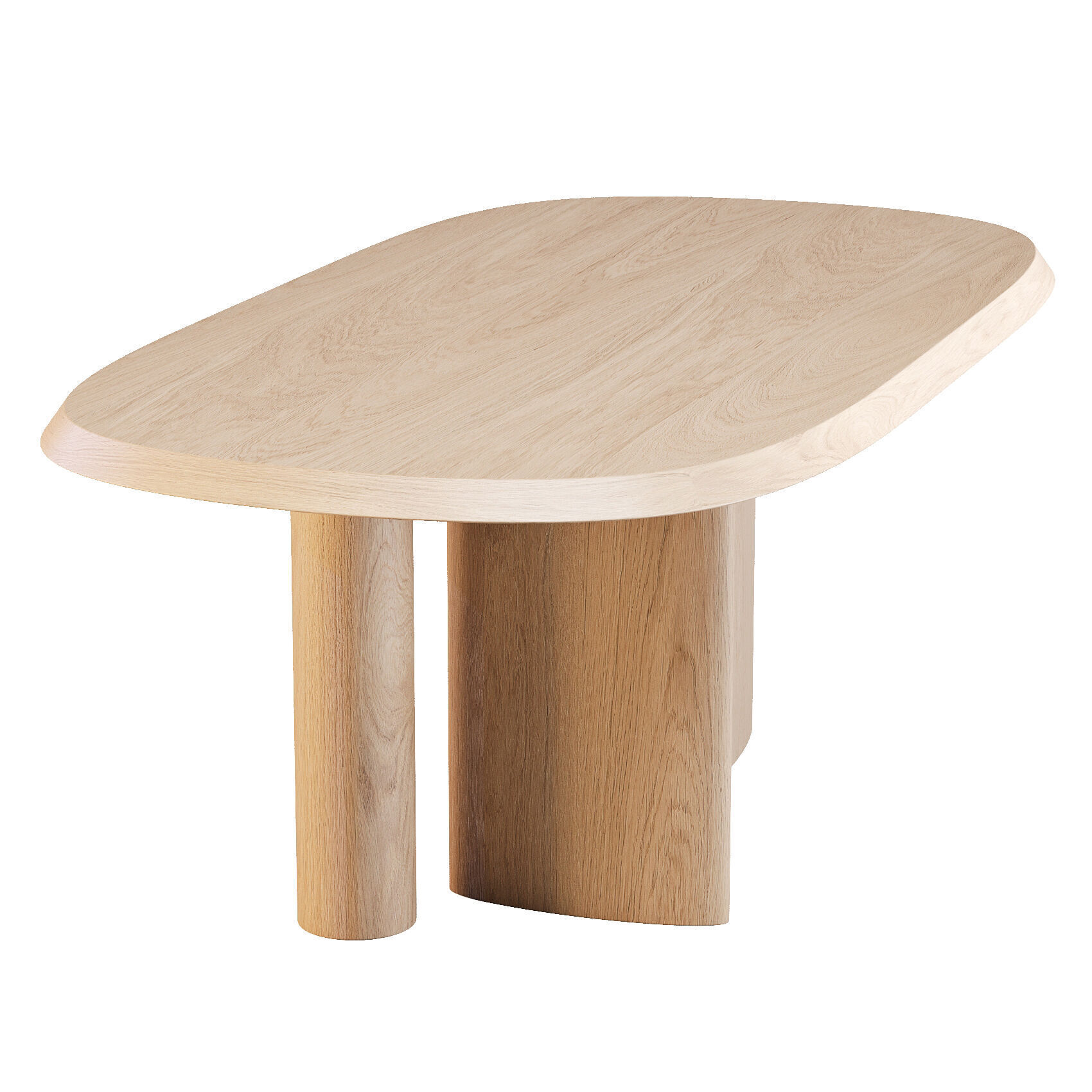 Dining Set - Bonaldo Padiglioni Table and Pi Chairs 3D model_3