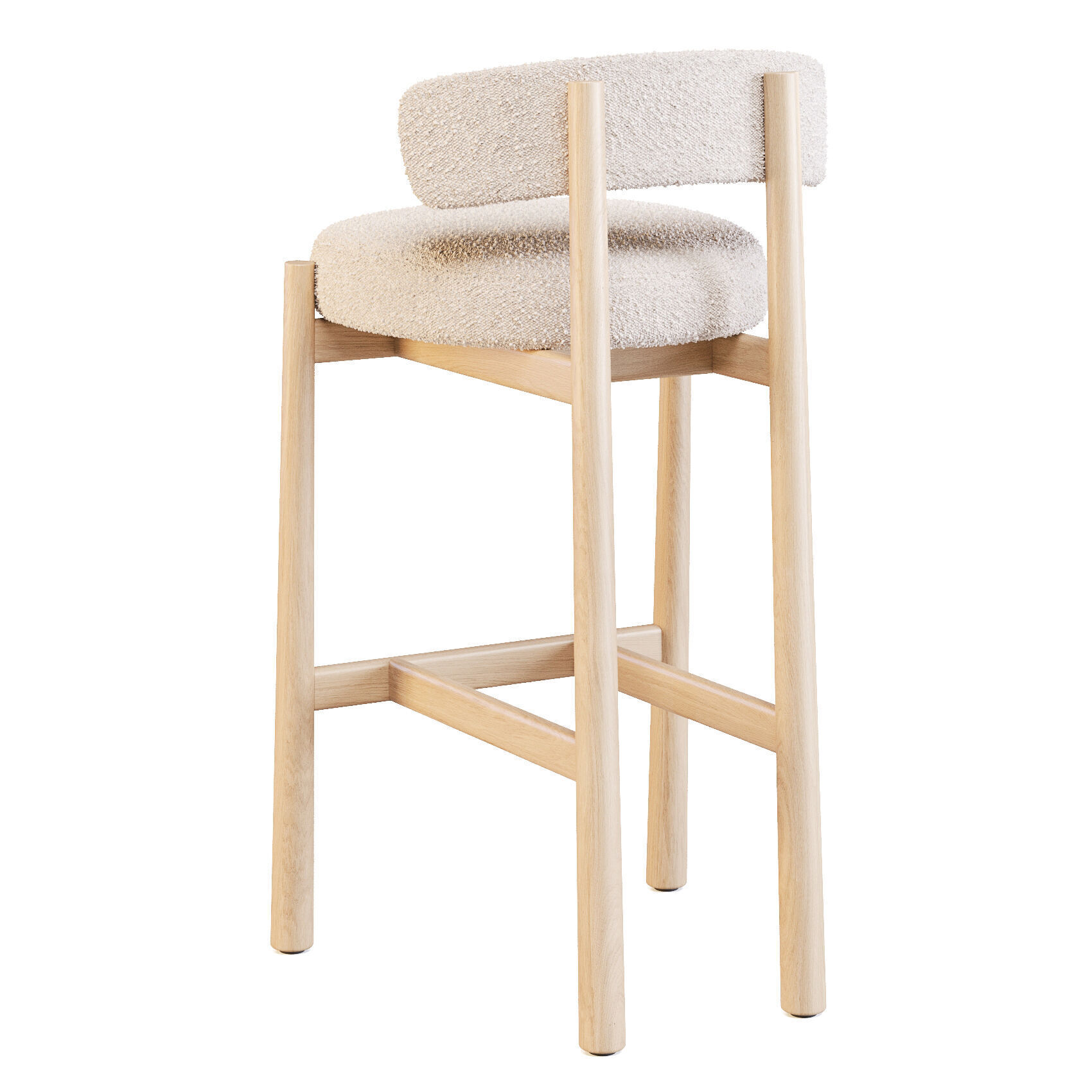 Coedition Dalya - Bar and Counter Stool 3D model_2