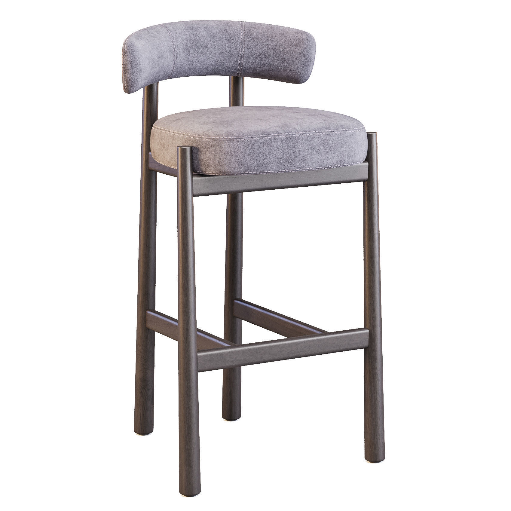 Coedition Dalya - Bar and Counter Stool 3D model_1