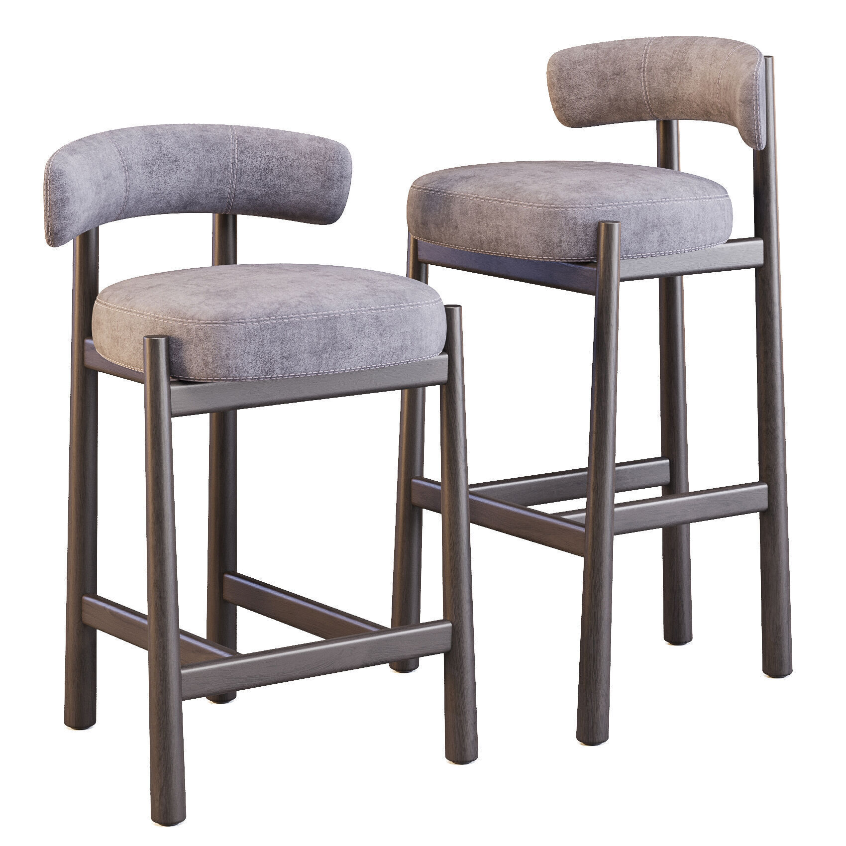 Coedition Dalya - Bar and Counter Stool 3D model_5