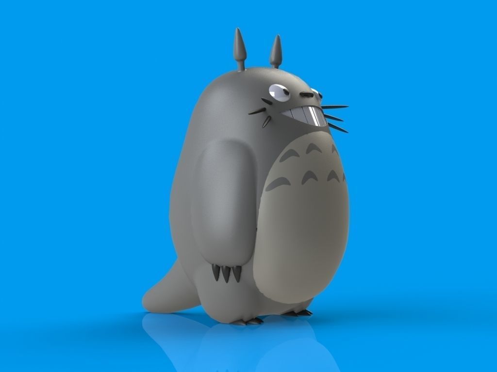 My Neighbor Totoro 3D print model_3