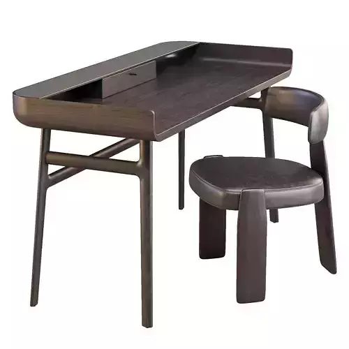 Desk Set - Harold Table and Oru Chair