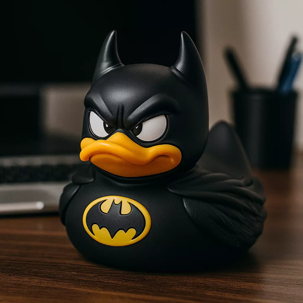 Rubber Duck - Batman DC comics- 3d print 3D print model_0