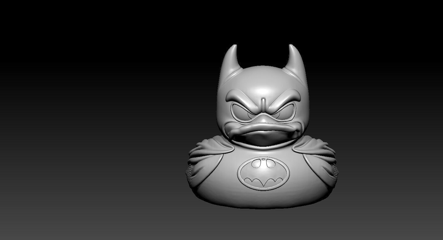 Rubber Duck - Batman DC comics- 3d print 3D print model_2