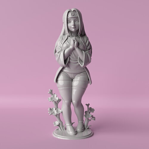 HINATA CAMELTOE 3D print model