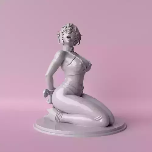 Sensual Sculpture  Woman in Surrender Pose