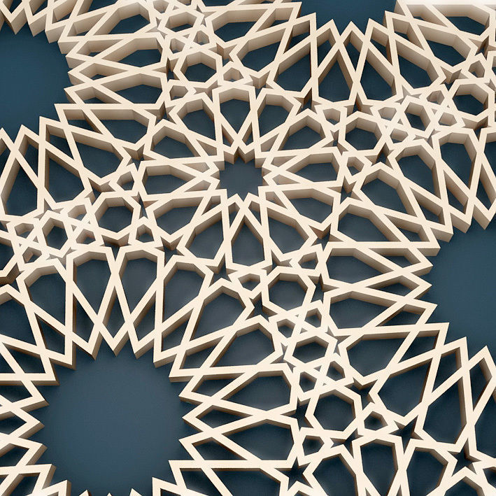 Ornaments Collection re-usable units 3D model_1