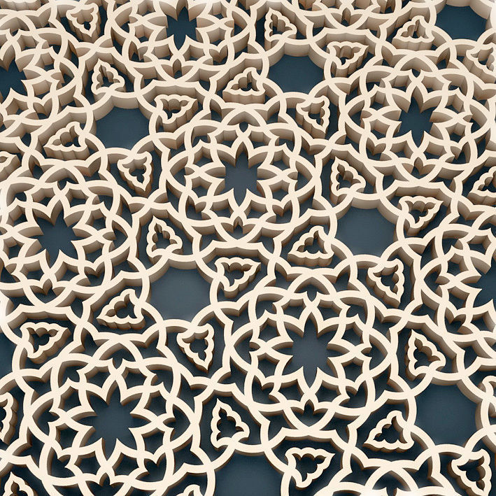 Ornaments Collection re-usable units 3D model_6