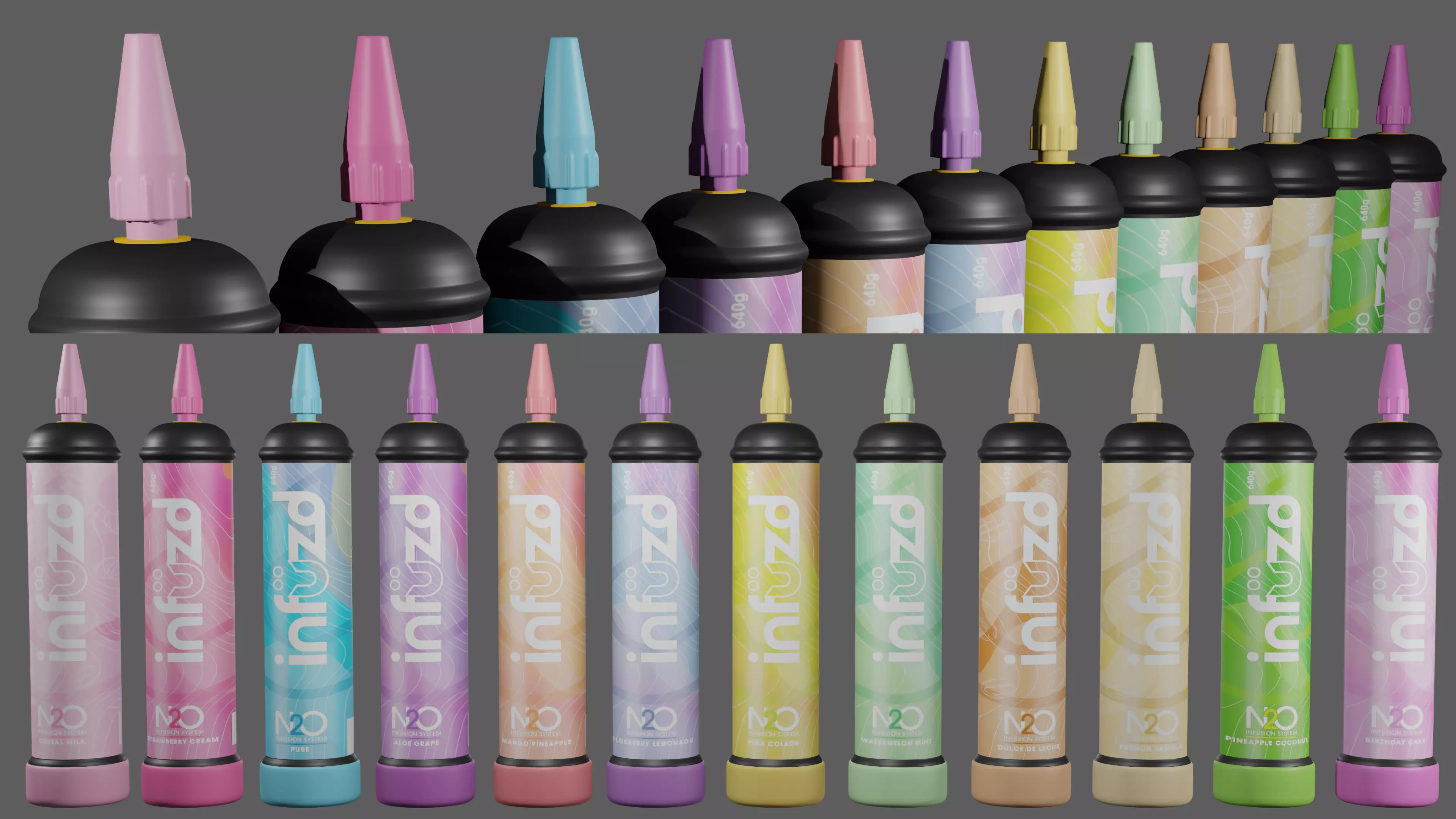 Infuzd Nitrous Oxide Tank 3D model_0