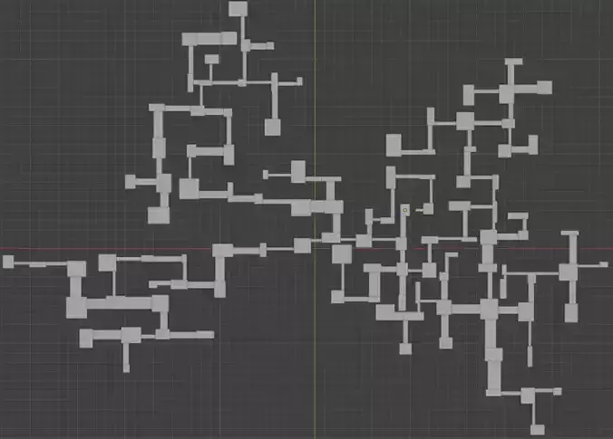 50 clean Dungeons 3D model
