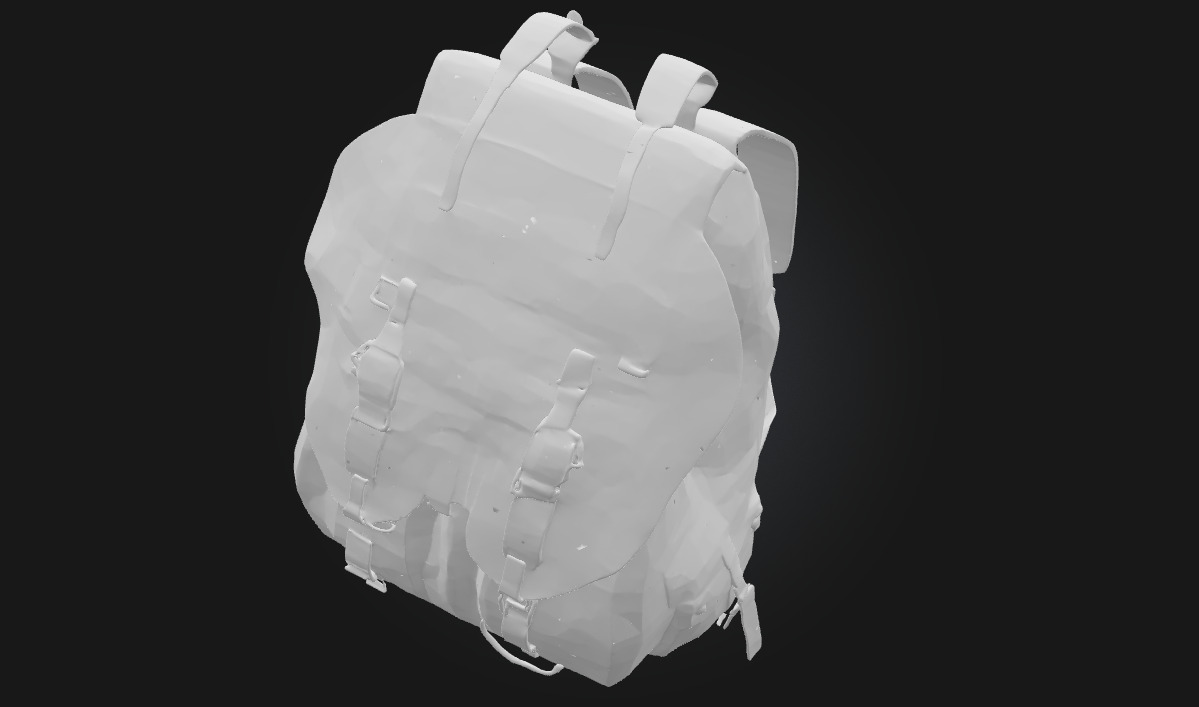 Rugged Adventure Backpack  Survival Gear Model for Exploration 3D model_5