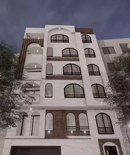 5 Story Building Facade Design