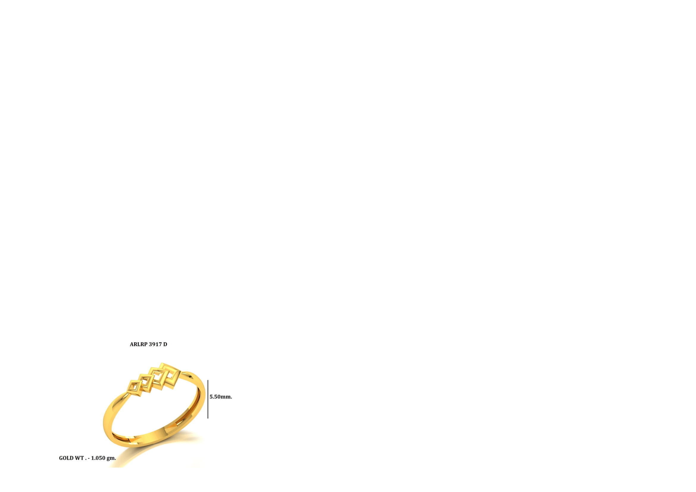 PLAIN RINGS PAPER CASTING FOR LADIES LATEST  3D print model_11