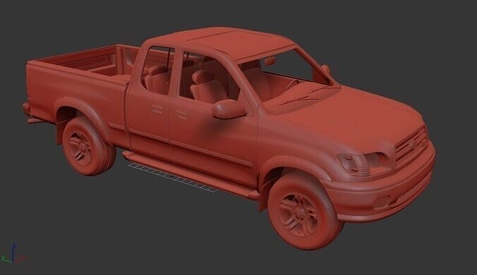 Toyota Tundra Mk1 AccessCab SR5 1999 3D print model