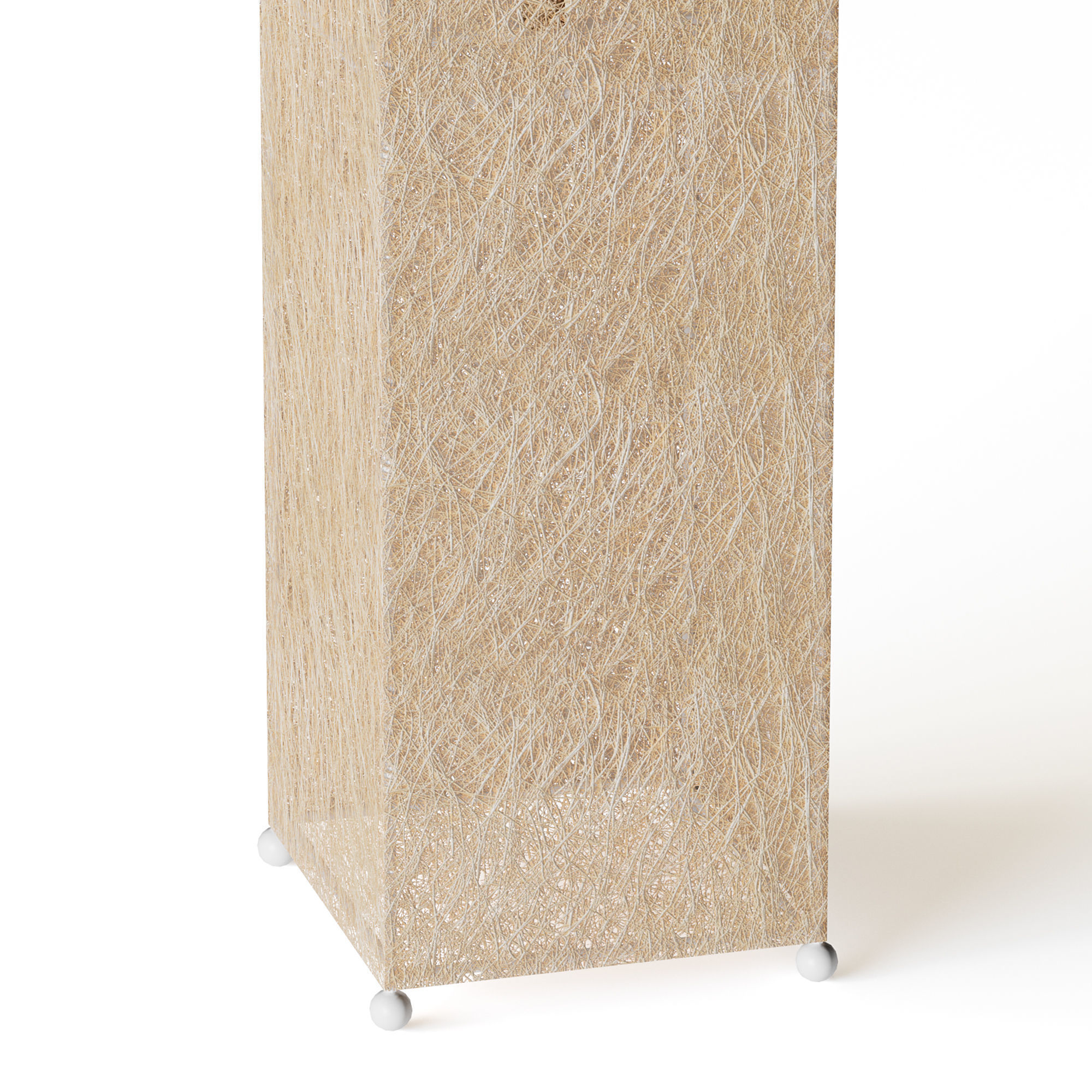 Japanese Floor Lamp 3D model_4