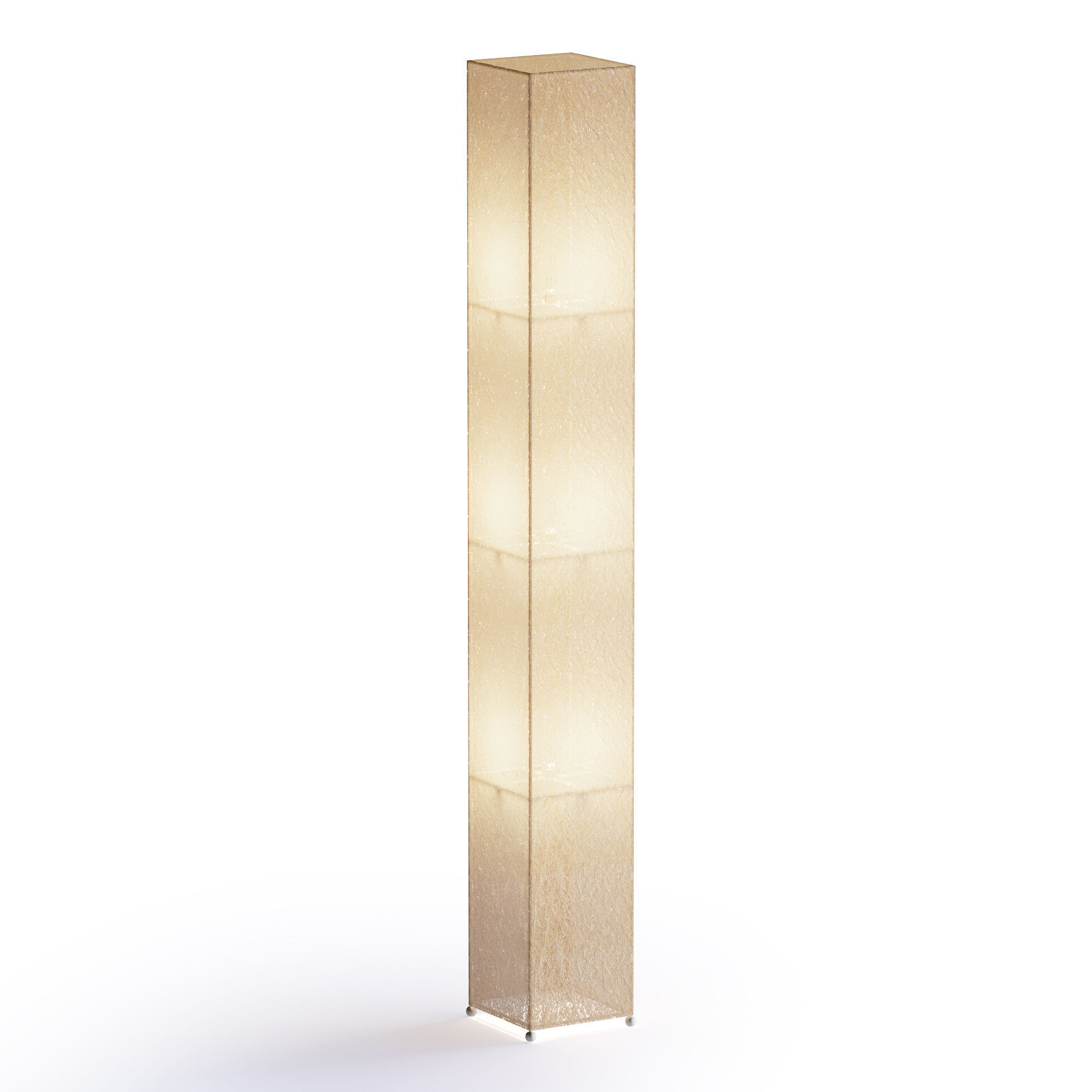Japanese Floor Lamp 3D model_8