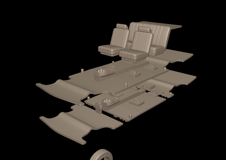 CHEVROLET NOVA SS 396 1969 3D PRINT MODEL 3D print model_16