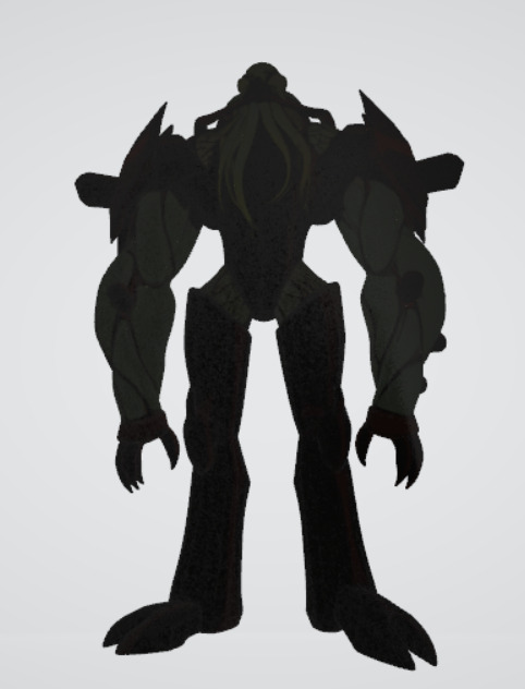 Vilgax Alien-Anime Ben10 3D print model_2