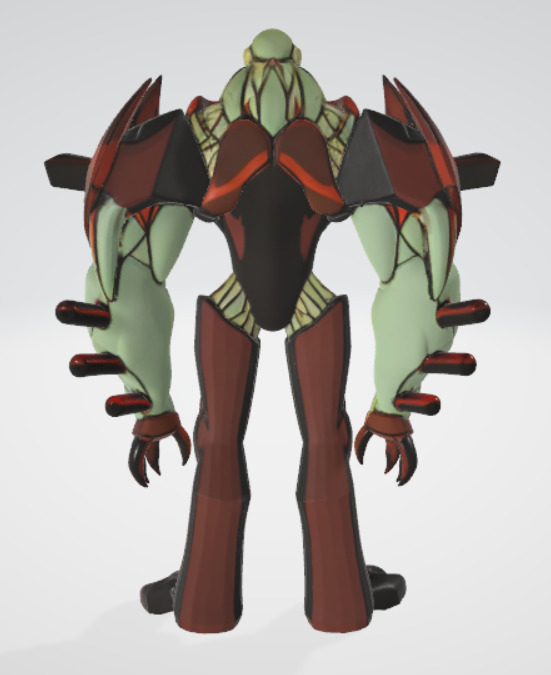 Vilgax Alien-Anime Ben10 3D print model_6