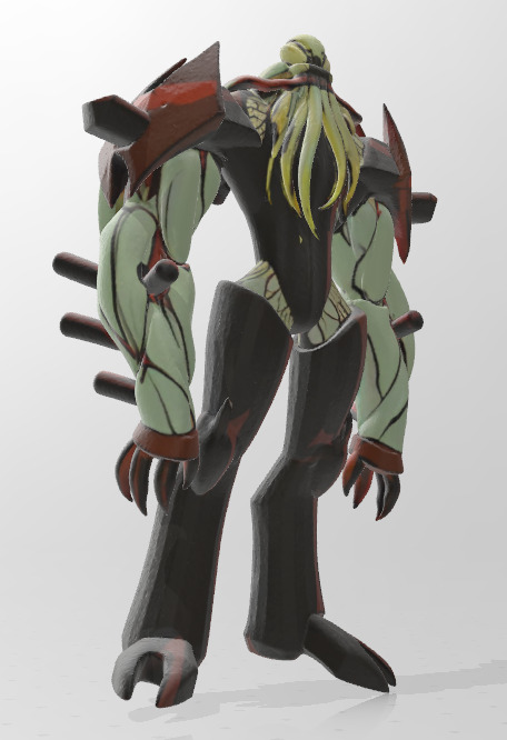 Vilgax Alien-Anime Ben10 3D print model_4