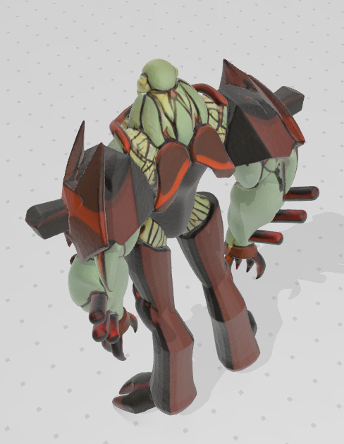 Vilgax Alien-Anime Ben10 3D print model_5