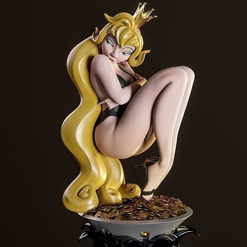 Princess Daphne  Dragons Lair 3D print model