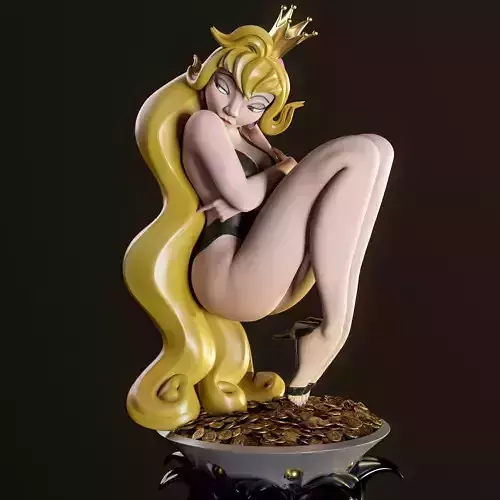 Princess Daphne  Dragons Lair 3D print model