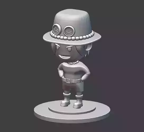 Ace 3D model for print