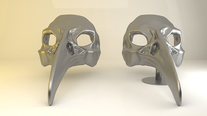 Plague Doctor Mask 3D print model