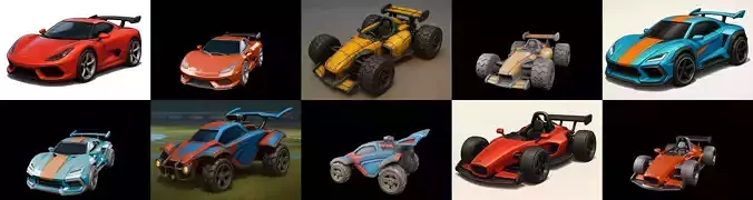 Gt one Car bundle 20 pack 100 glb