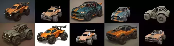 Gt one Car bundle 18 pack 100 glb