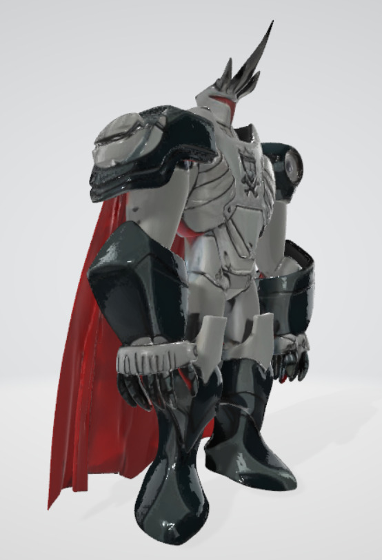 Forever Knight-Colection-Ben 10-4 figures 3D print model_4