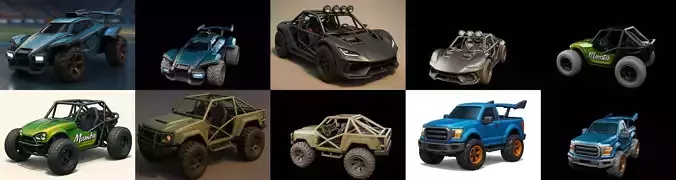 Gt one Car bundle 16 pack 100 glb