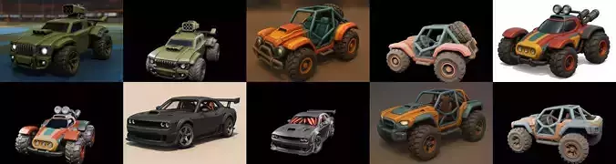 Gt one Car bundle 14 pack 100 glb