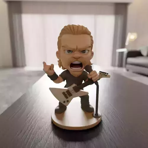 James Hetfield chibi