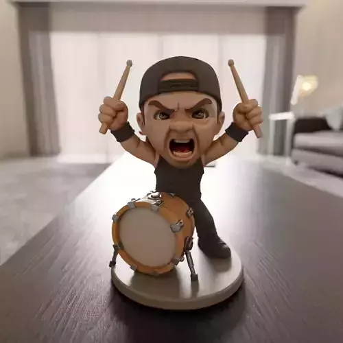 Lars Ulrich chibi