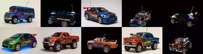 Controled Car bundle 2 pack 100 glb