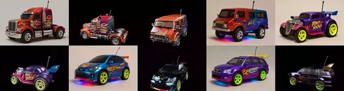 Controled Car bundle 16 pack 42 glb