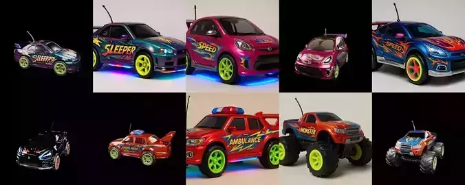 Controled Car bundle 15 pack 100 glb