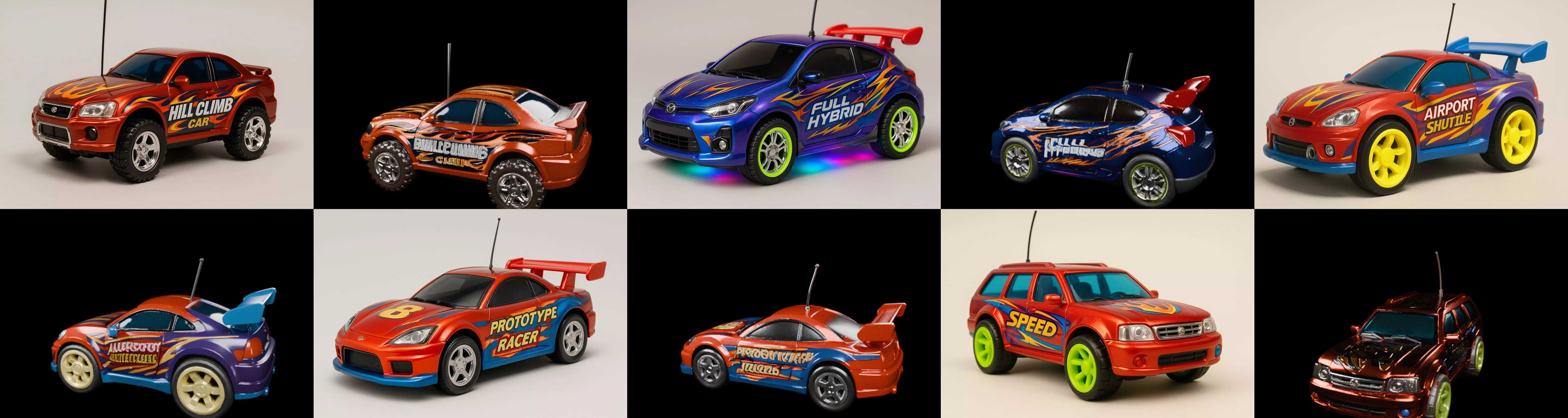Controled Car bundle 14 pack 100 glb 3D model