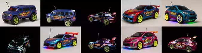 Controled Car bundle 13 pack 100 glb