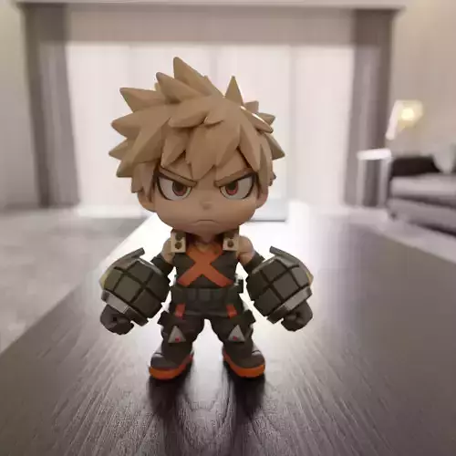 Katsuki Bakugo Chibi