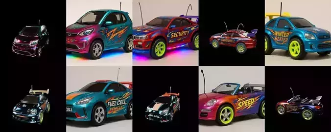 Controled Car bundle 10 pack 100 glb