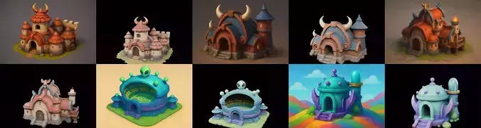 Basement Barrack House str bundle 6 pack 100 glb