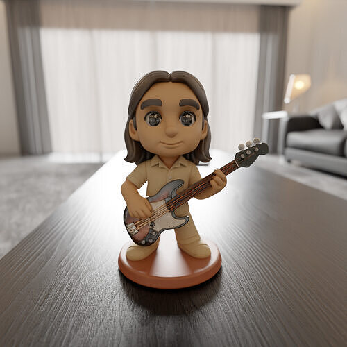 John Deacon chibi 3D print model