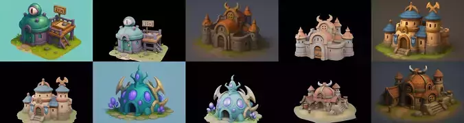 Basement Barrack House str bundle 5 pack 100 glb